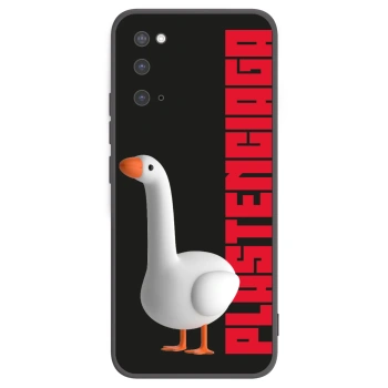 Picasee husă neagră din silicon pentru Samsung Galaxy S20 G980F - Kiky Ricky