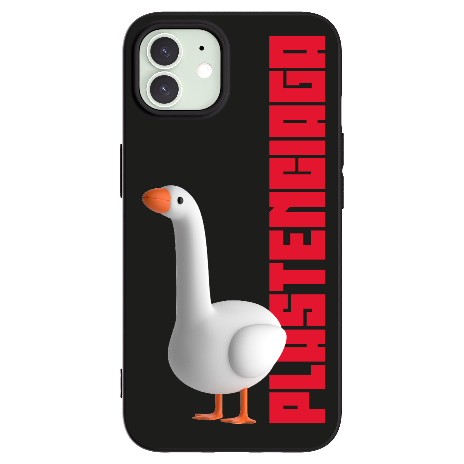 Picasee husă neagră din silicon pentru Apple iPhone 12 - Kiky Ricky