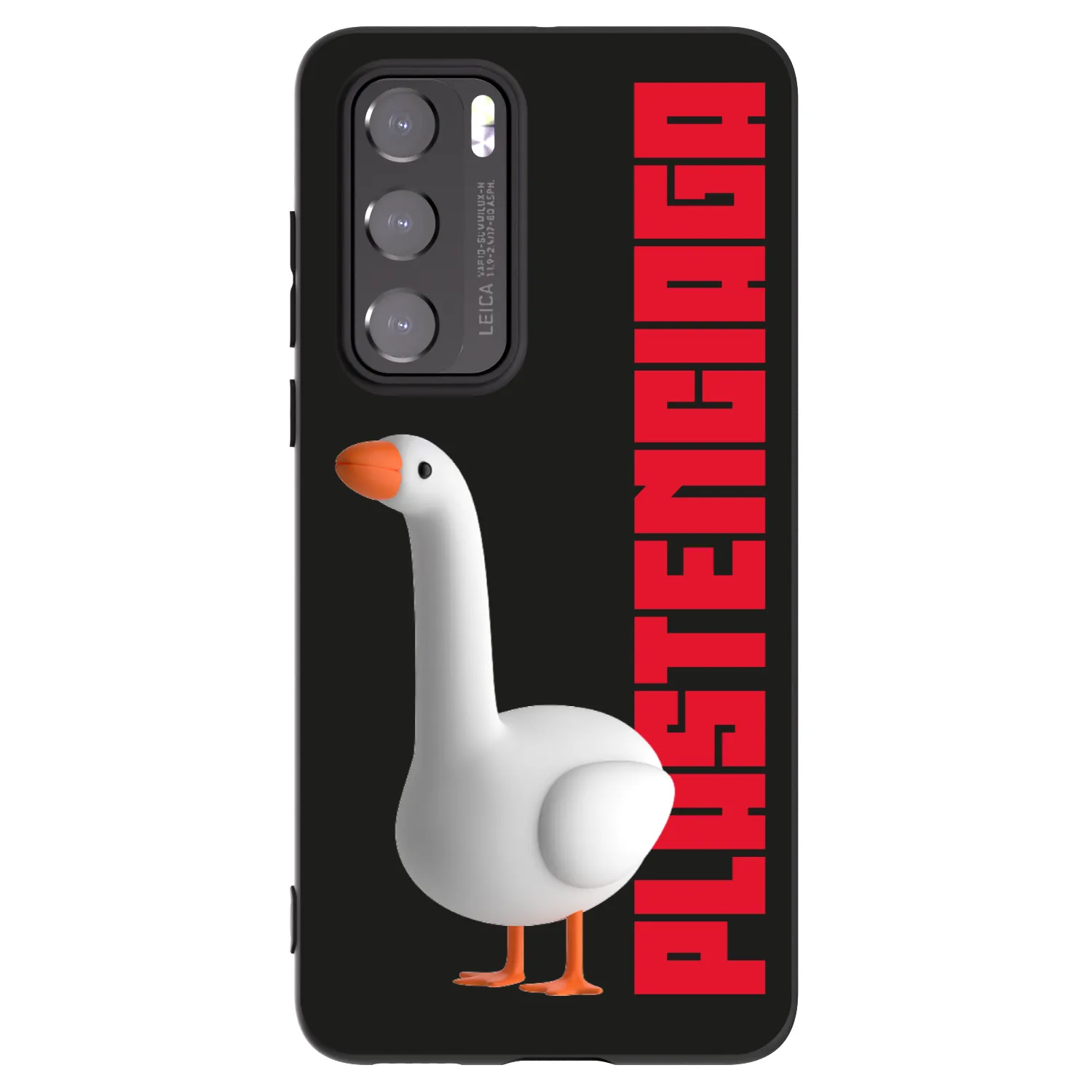 Picasee husă neagră din silicon pentru Huawei P40 - Kiky Ricky