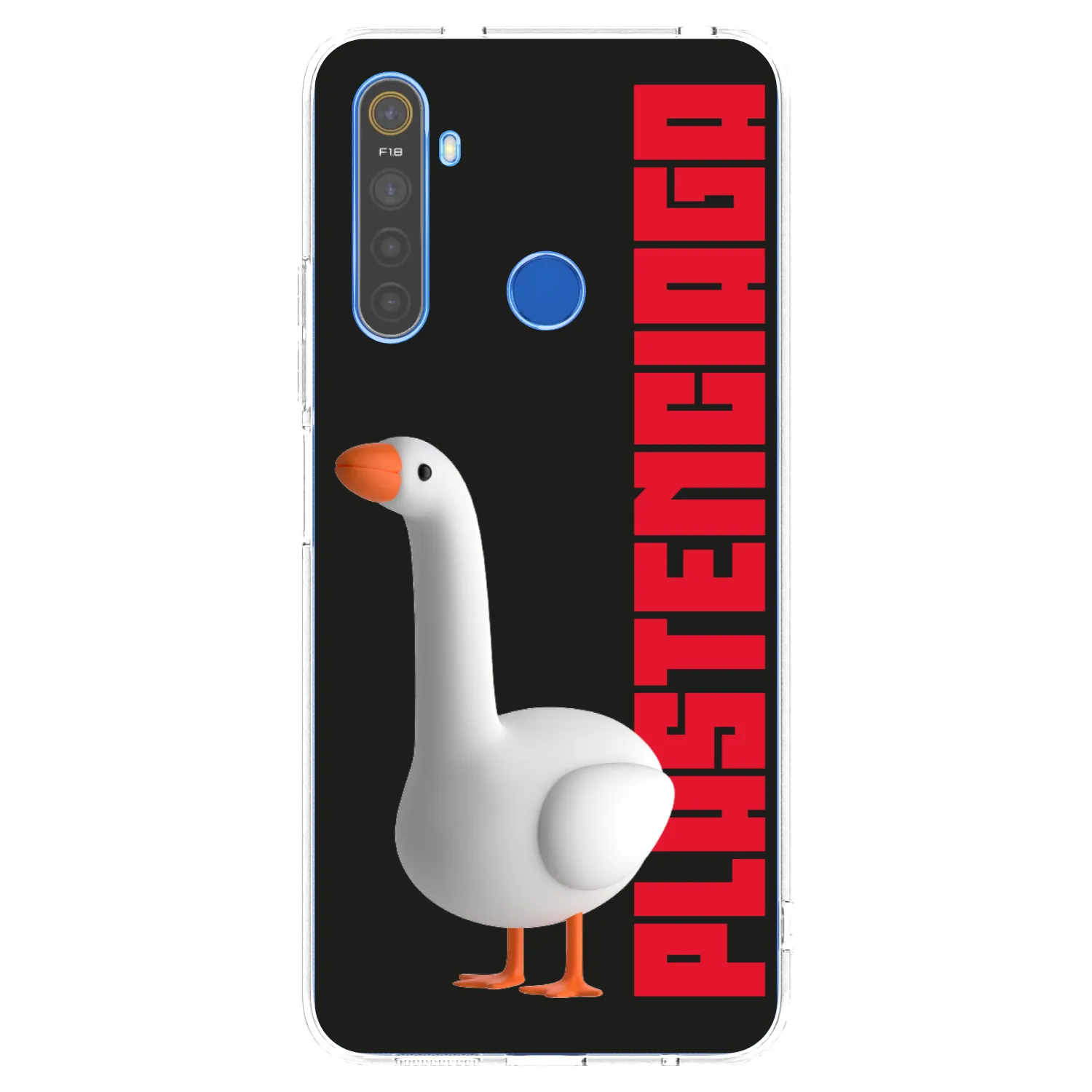 Picasee husă transparentă din silicon pentru Realme 5 - Kiky Ricky