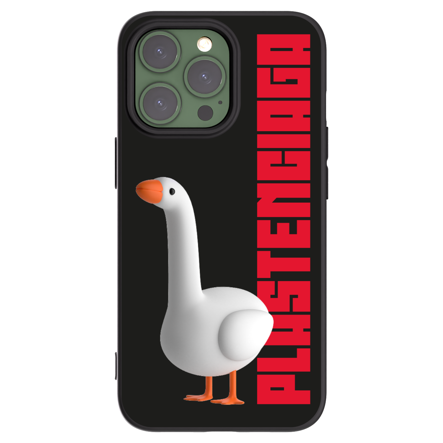 Picasee husă neagră din silicon pentru Apple iPhone 13 Pro - Kiky Ricky