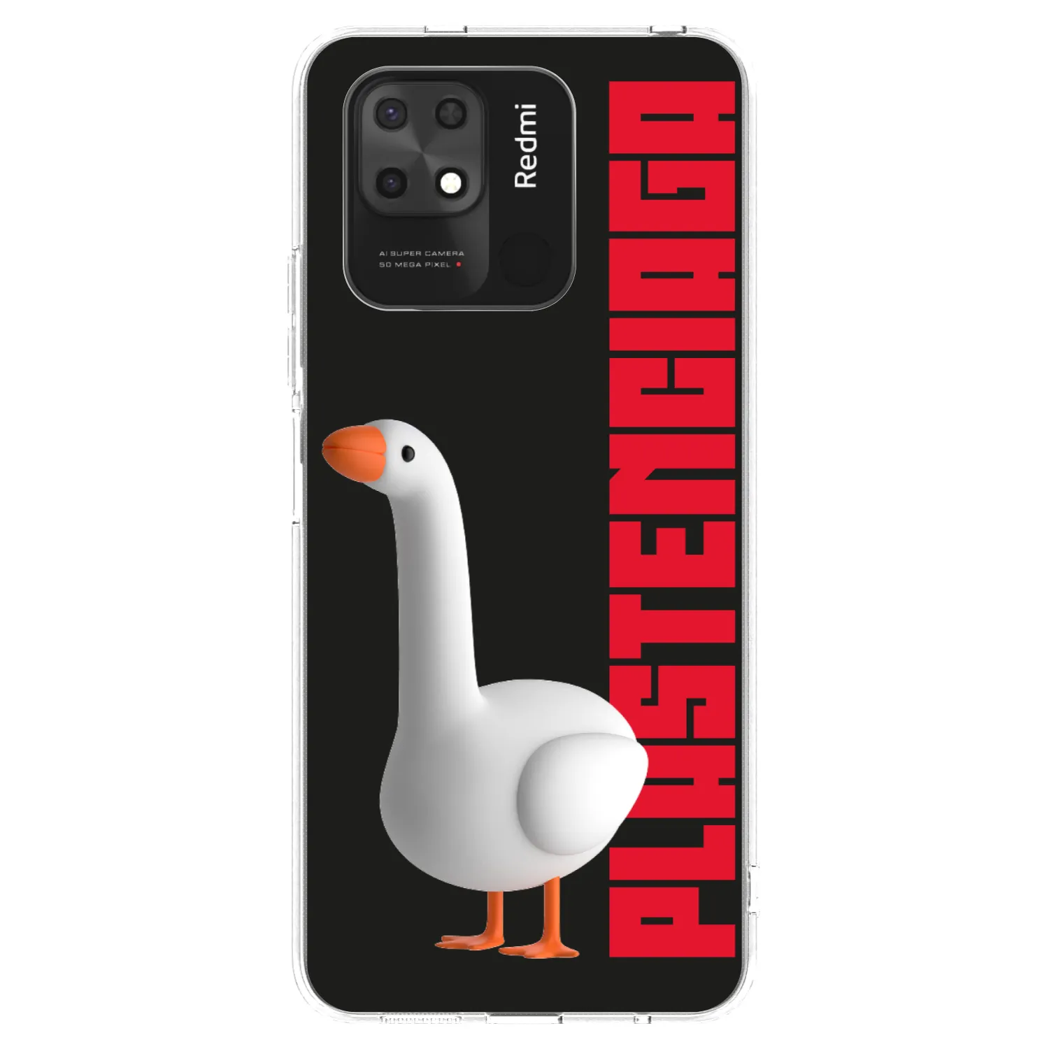 Picasee husă transparentă din silicon pentru Xiaomi Redmi 10C - Kiky Ricky