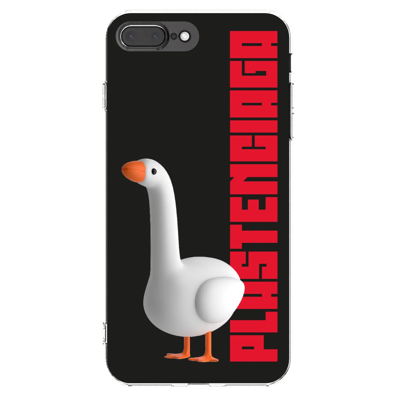 Picasee husă transparentă din silicon pentru Apple iPhone 8 Plus - Kiky Ricky