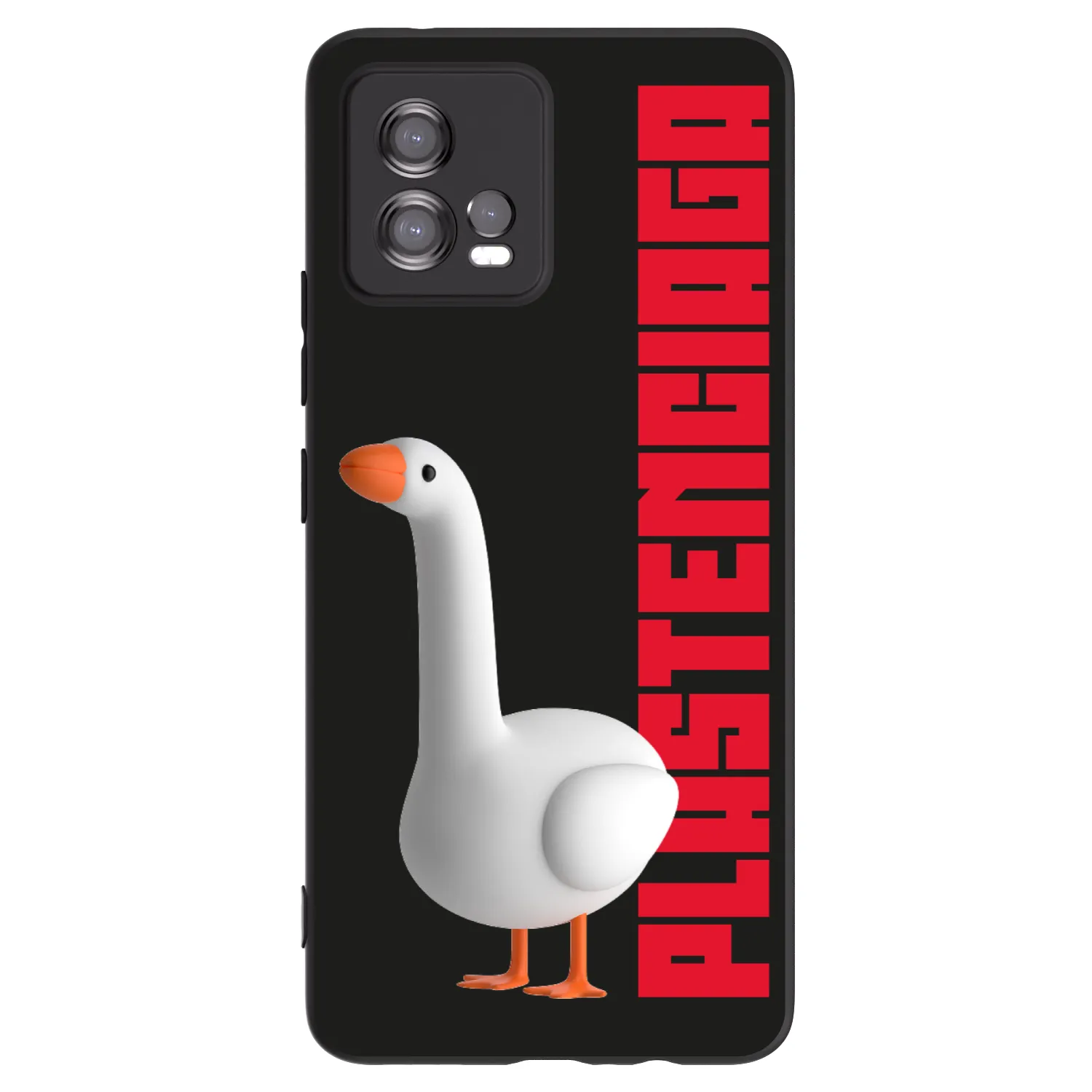Picasee husă neagră din silicon pentru Motorola Moto G72 - Kiky Ricky
