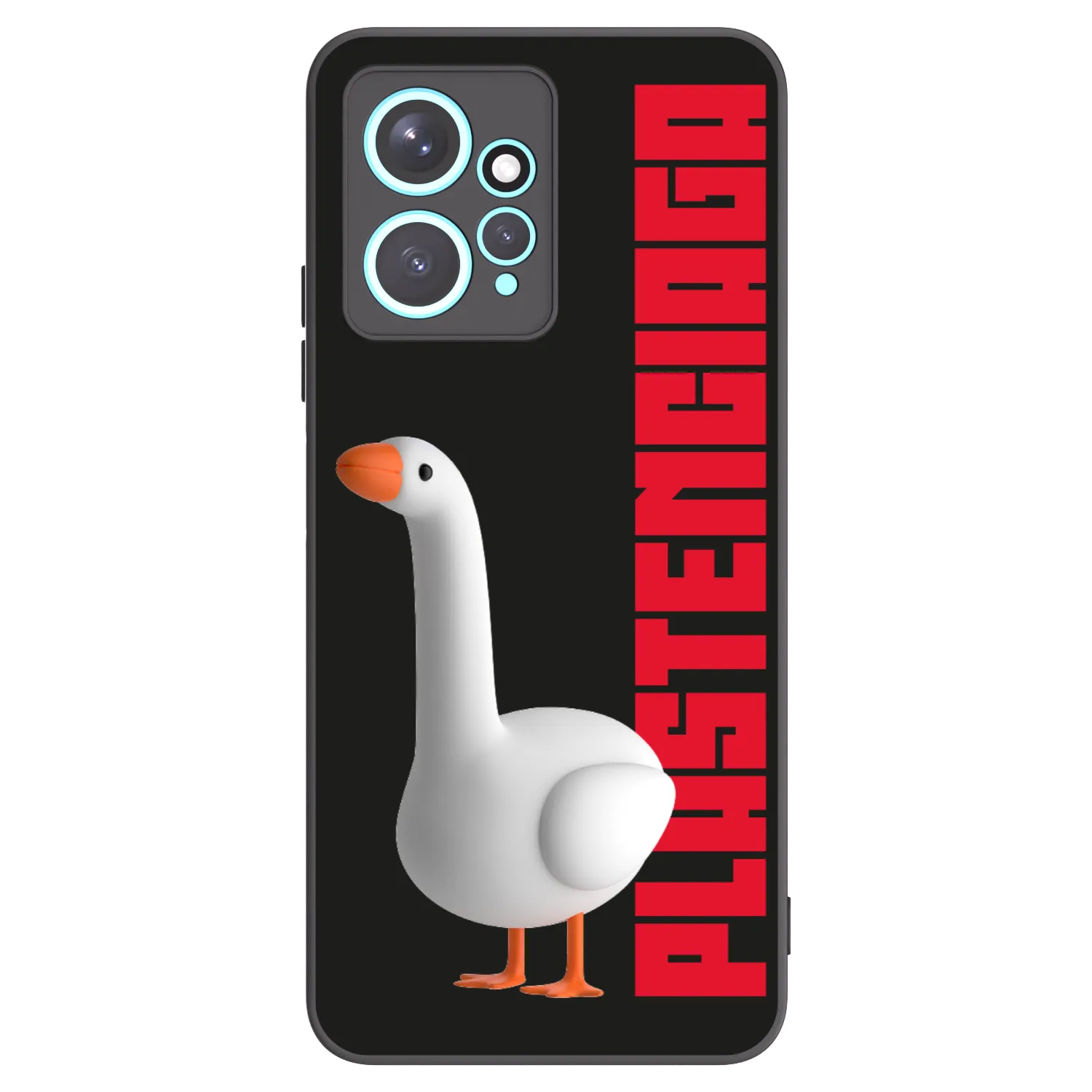 Picasee husă neagră din silicon pentru Xiaomi Redmi Note 12 4G - Kiky Ricky