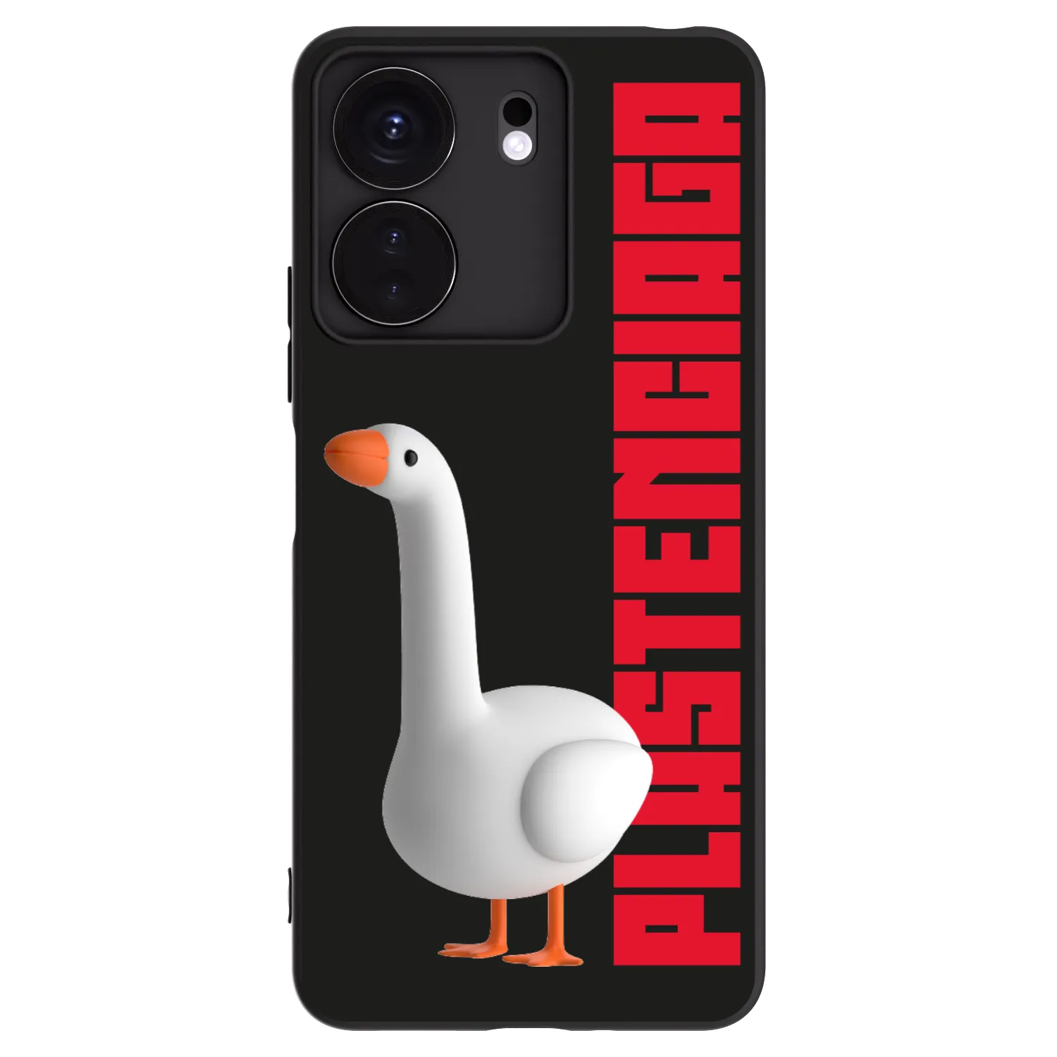 Picasee husă neagră din silicon pentru Xiaomi Redmi 13C 4G - Kiky Ricky