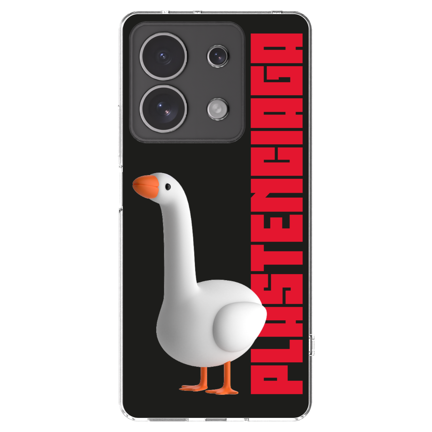 Picasee husă transparentă din silicon pentru Xiaomi Redmi Note 13 4G - Kiky Ricky