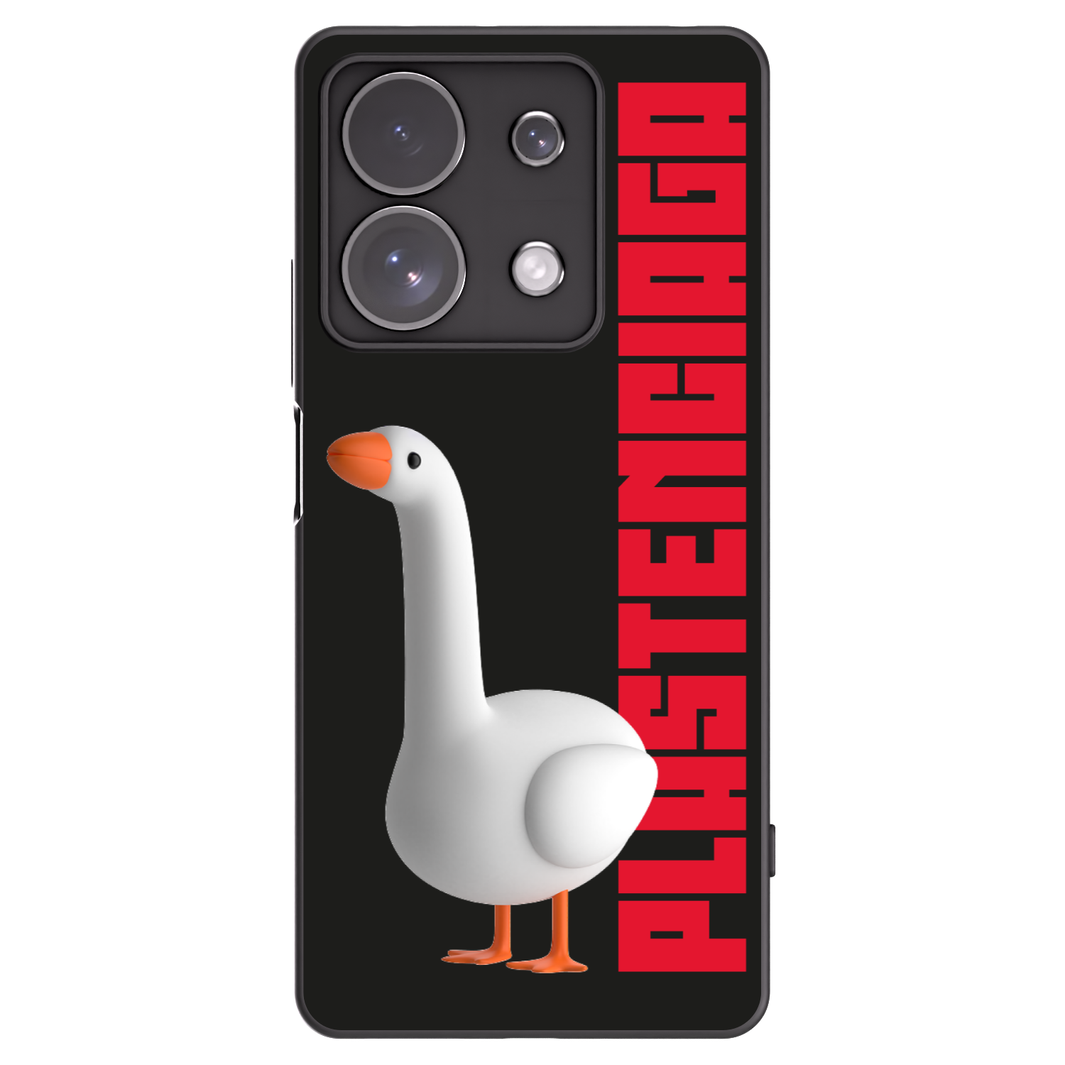 Picasee husă neagră din silicon pentru Xiaomi Redmi Note 13 Pro 4G - Kiky Ricky