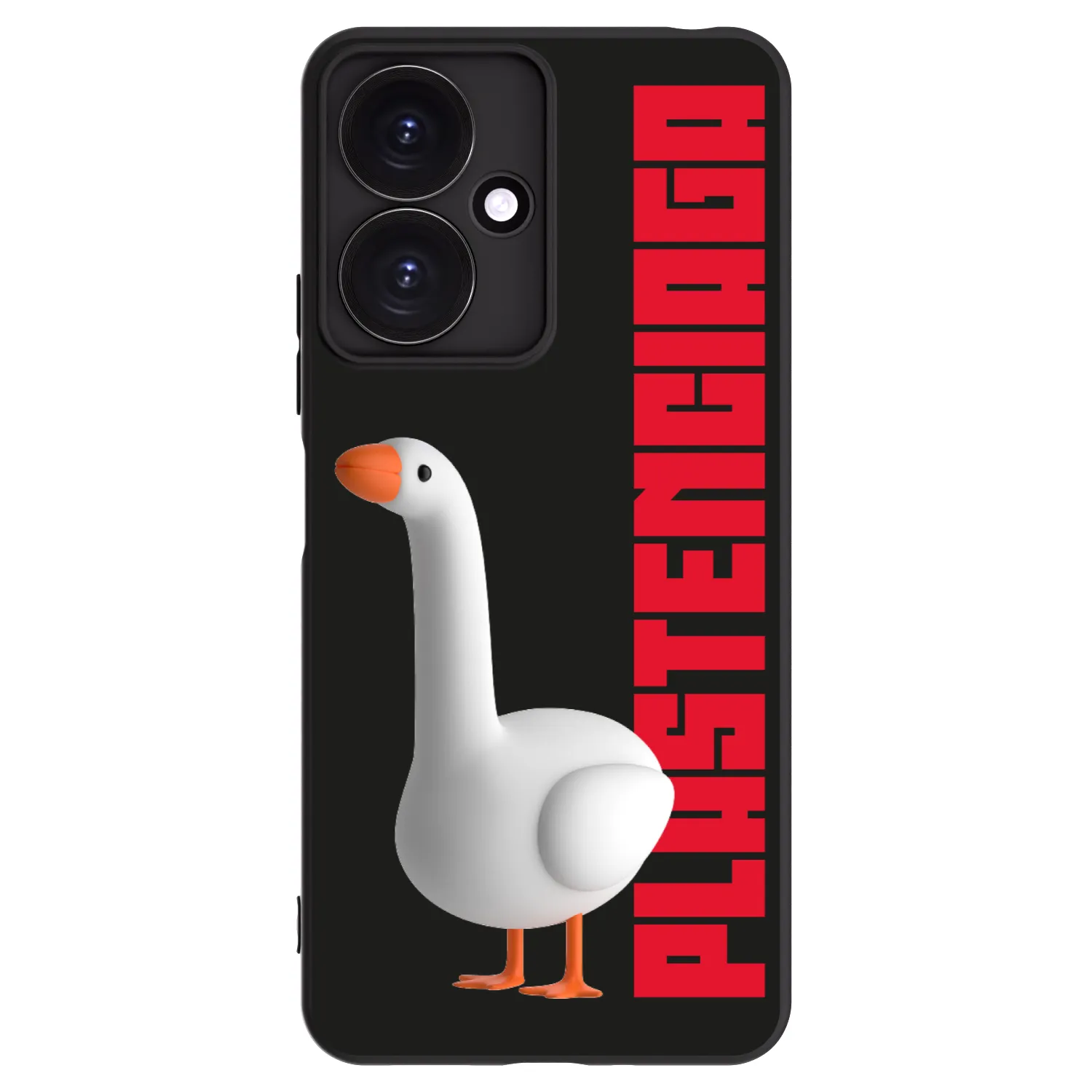 Picasee husă neagră din silicon pentru Xiaomi Redmi 13C 5G - Kiky Ricky