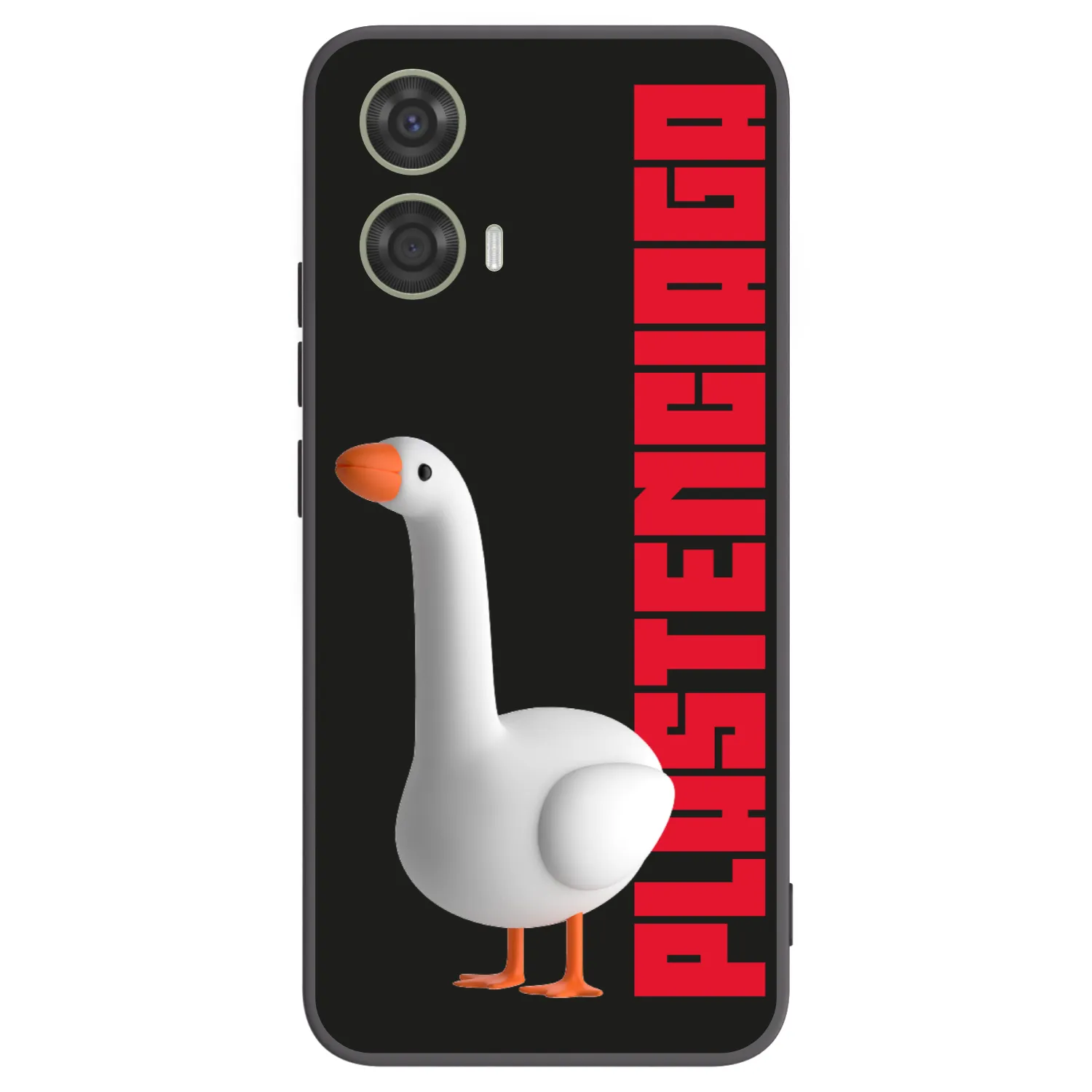 Picasee husă neagră din silicon pentru Motorola Moto G24 - Kiky Ricky