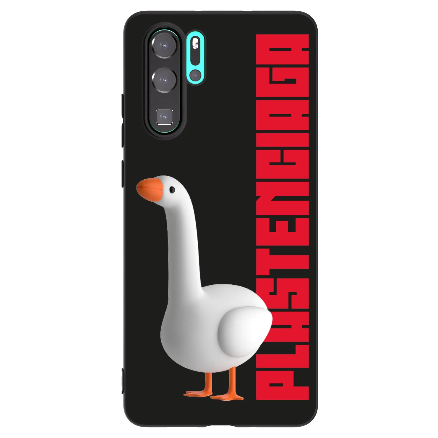Picasee husă neagră din silicon pentru Huawei P30 Pro - Kiky Ricky