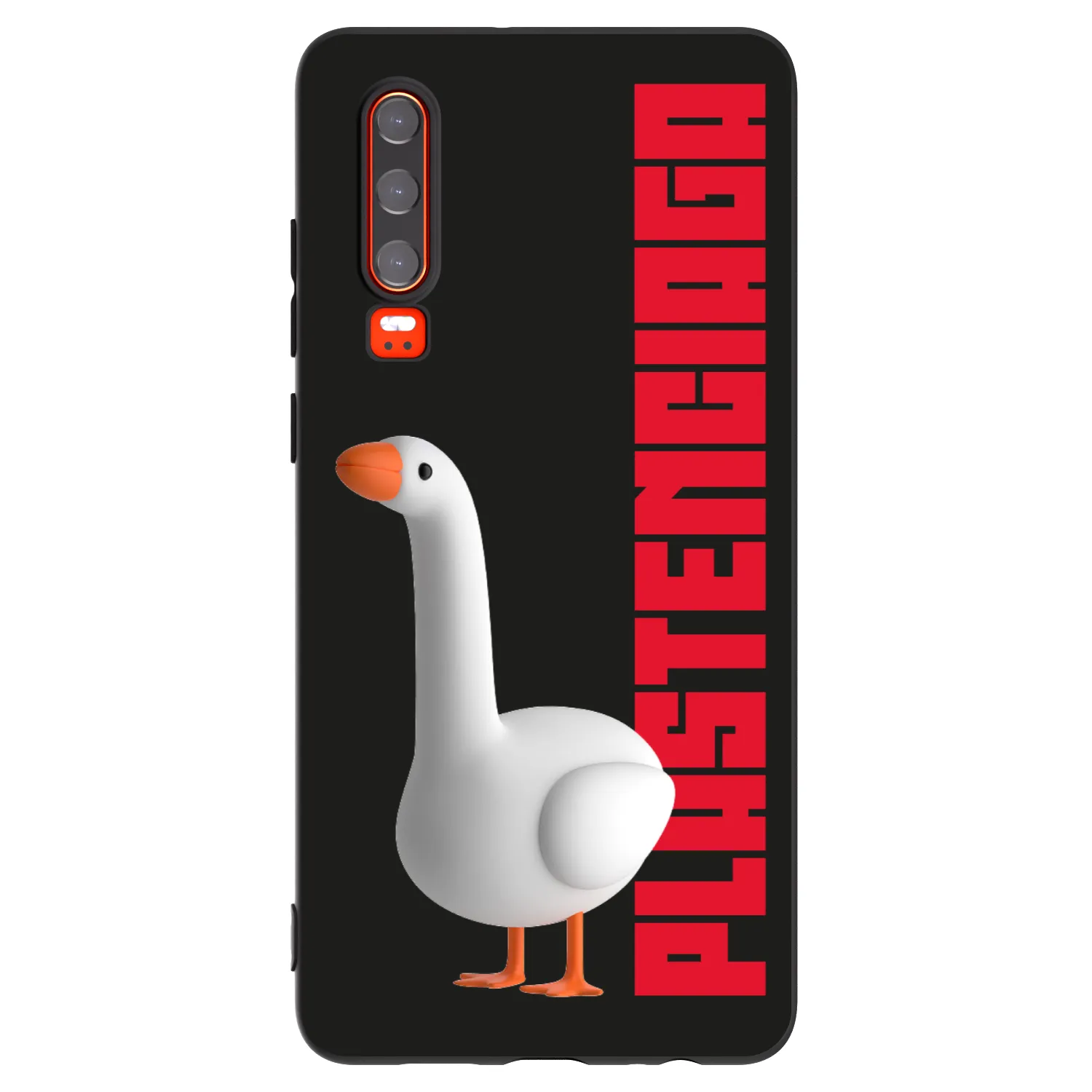 Picasee husă neagră din silicon pentru Huawei P30 - Kiky Ricky