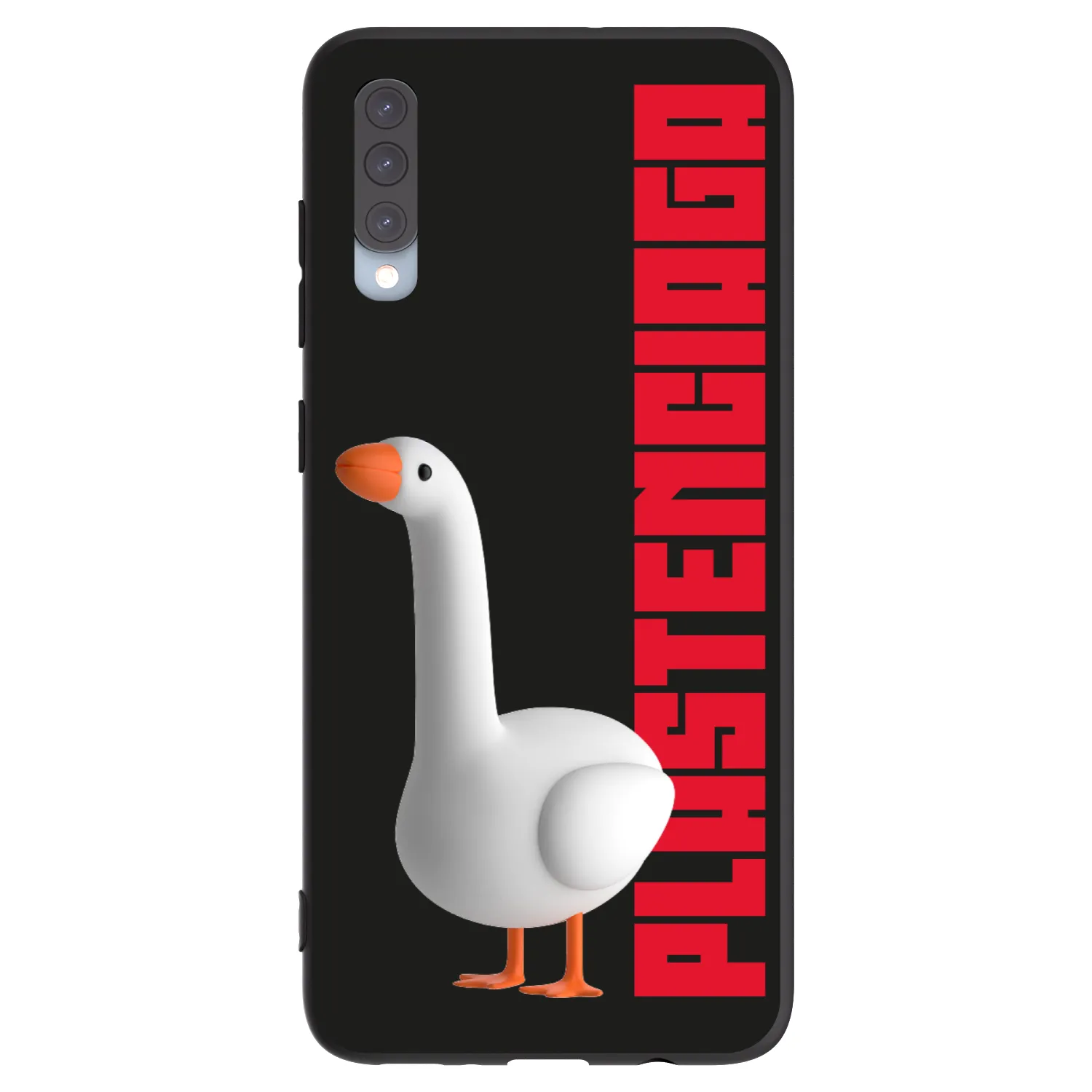 Picasee husă neagră din silicon pentru Samsung Galaxy A70 A705F - Kiky Ricky