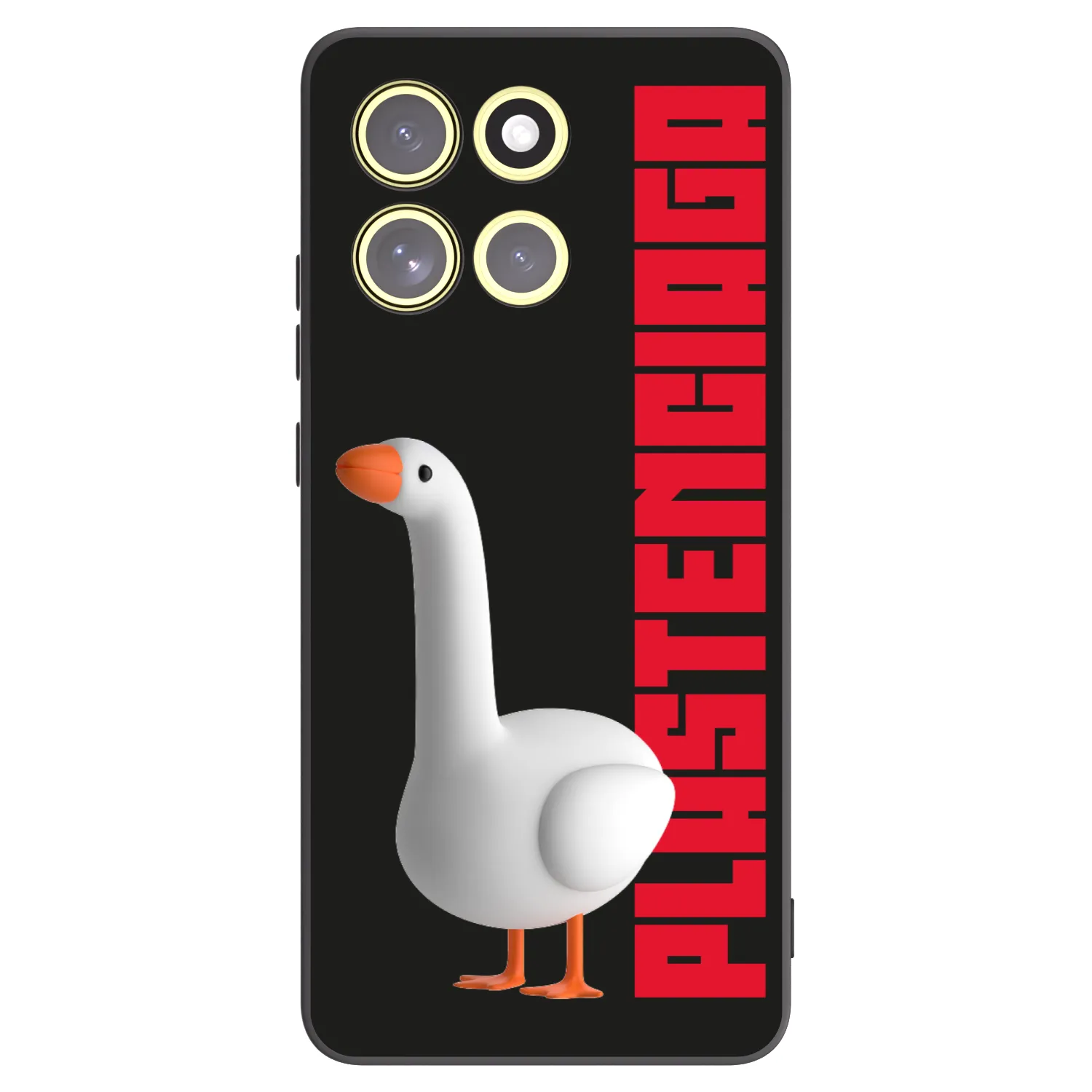 Picasee husă neagră din silicon pentru Motorola Moto G86 Power 5G - Kiky Ricky