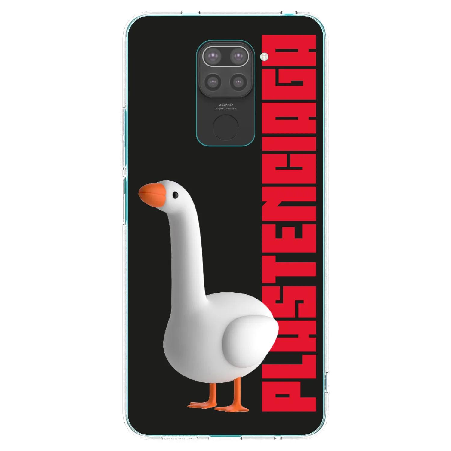 Picasee husă neagră din silicon pentru Xiaomi Redmi Note 9 - Kiky Ricky