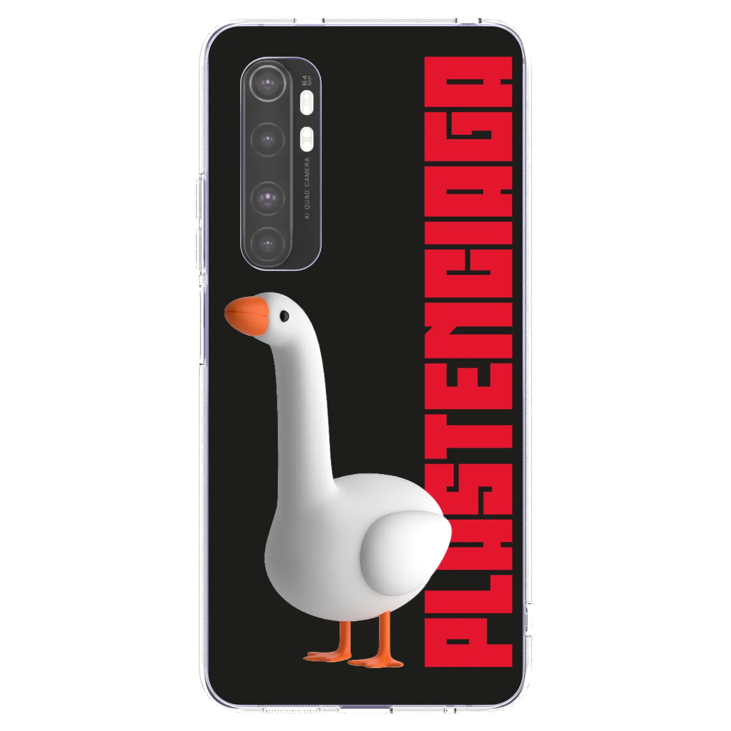 Picasee husă transparentă din silicon pentru Xiaomi Mi Note 10 Lite - Kiky Ricky