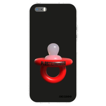 Picasee husă transparentă din silicon pentru Apple iPhone 5/5S/SE - Le Dudel