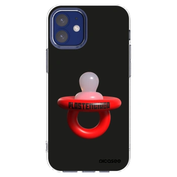 Picasee husă transparentă din silicon pentru Apple iPhone 12 mini - Le Dudel