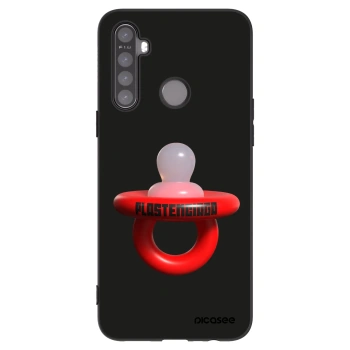 Picasee husă neagră din silicon pentru Realme 5 - Le Dudel
