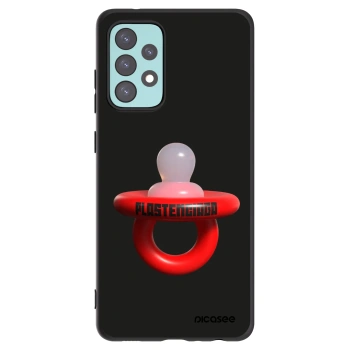 Picasee husă neagră din silicon pentru Samsung Galaxy A72 A725F - Le Dudel