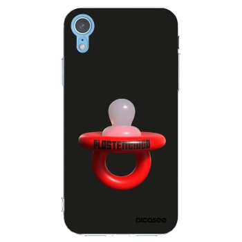 Picasee husă transparentă din silicon pentru Apple iPhone XR - Le Dudel
