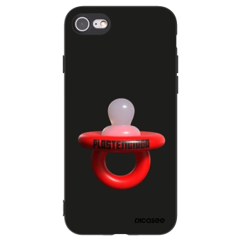 Picasee husă neagră din silicon pentru Apple iPhone SE 2022 - Le Dudel