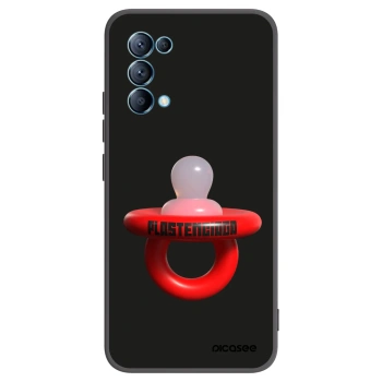 Picasee husă neagră din silicon pentru OPPO Reno 5 5G - Le Dudel