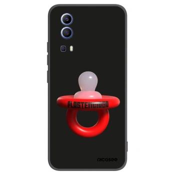 Picasee husă neagră din silicon pentru Vivo Y52 5G - Le Dudel