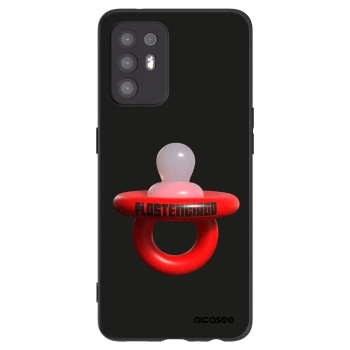 Picasee husă neagră din silicon pentru OPPO A94 5G - Le Dudel