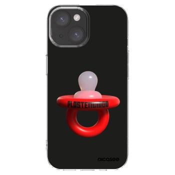 Picasee husă transparentă din silicon pentru Apple iPhone 15 - Le Dudel