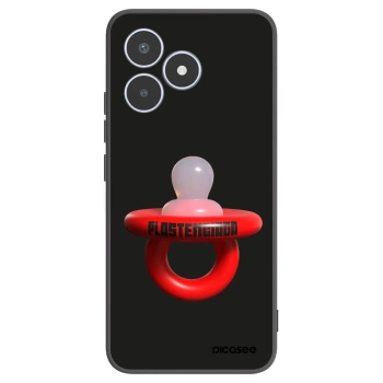 Picasee husă neagră din silicon pentru Realme C53 - Le Dudel
