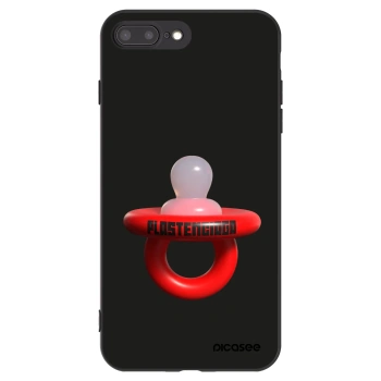 Picasee husă neagră din silicon pentru Apple iPhone 7 Plus - Le Dudel