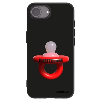 Picasee husă neagră din silicon pentru Apple iPhone 16e - Le Dudel