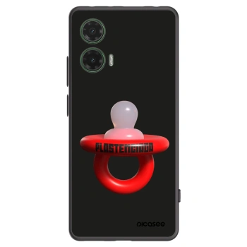 Picasee husă neagră din silicon pentru Motorola Moto G35 5G - Le Dudel