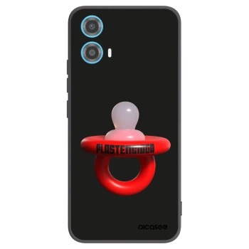 Picasee husă neagră din silicon pentru Motorola Moto G34 5G - Le Dudel