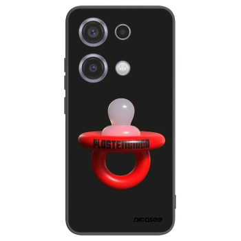 Picasee husă neagră din silicon pentru Xiaomi Redmi Note 14S - Le Dudel