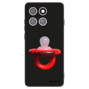 Picasee husă neagră din silicon pentru Motorola Edge 60 Fusion - Le Dudel