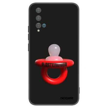 Picasee husă neagră din silicon pentru Huawei Nova 5T - Le Dudel