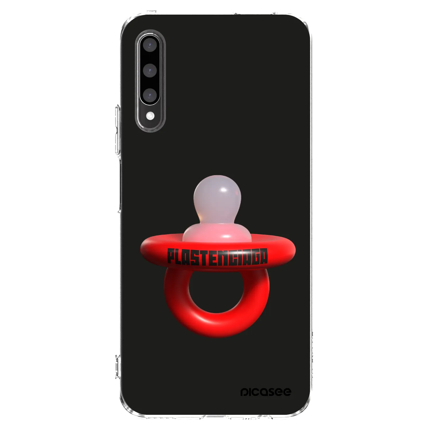 Picasee husă transparentă din silicon pentru Honor 9X Pro - Le Dudel
