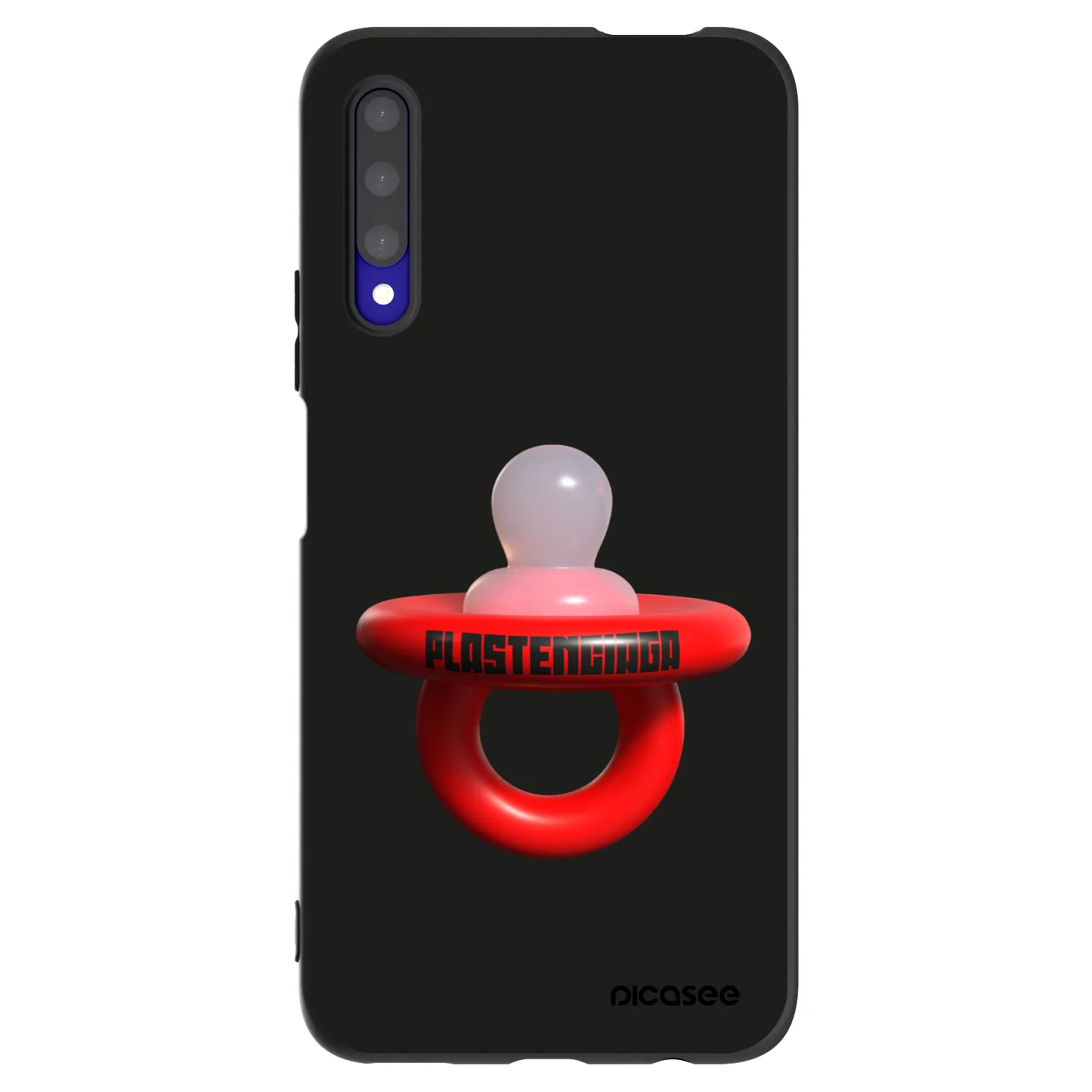 Picasee husă neagră din silicon pentru Honor 9X Pro - Le Dudel