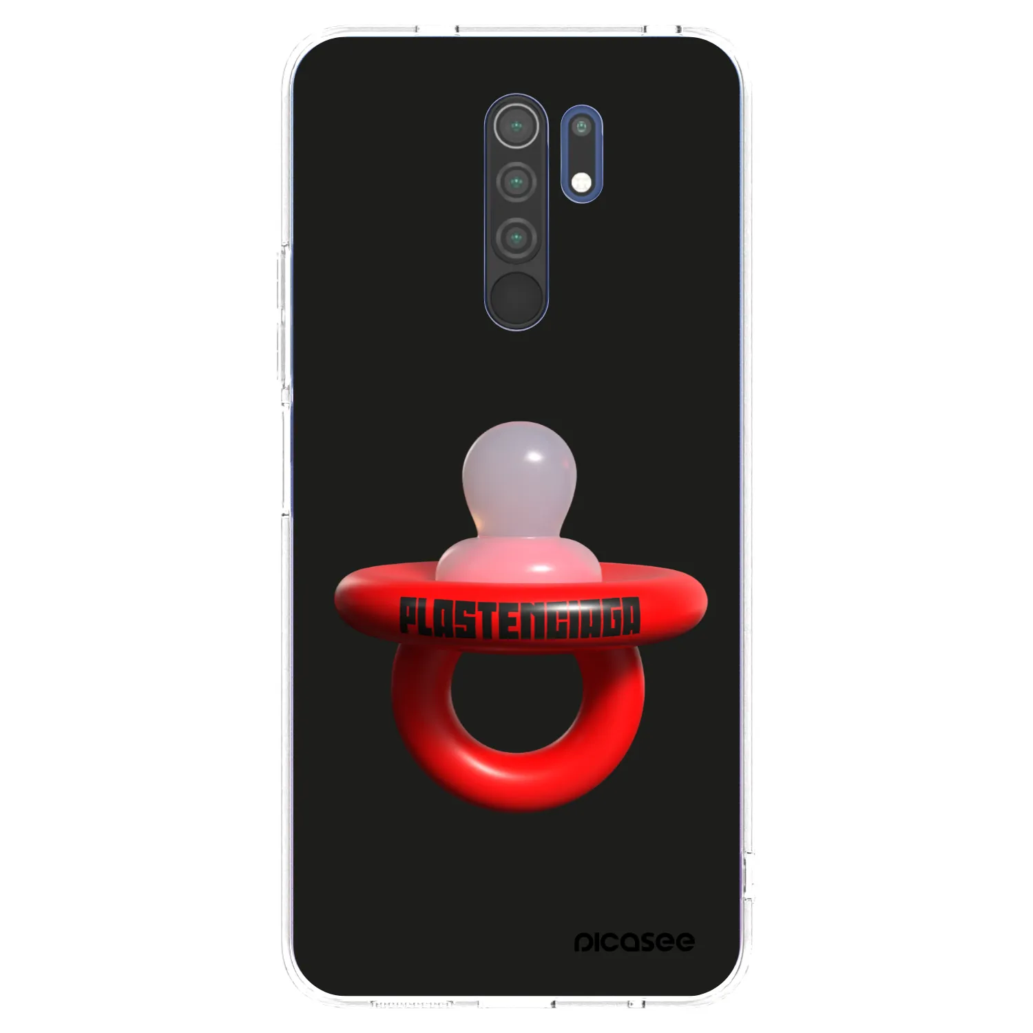 Picasee husă transparentă din silicon pentru Xiaomi Redmi 9 - Le Dudel
