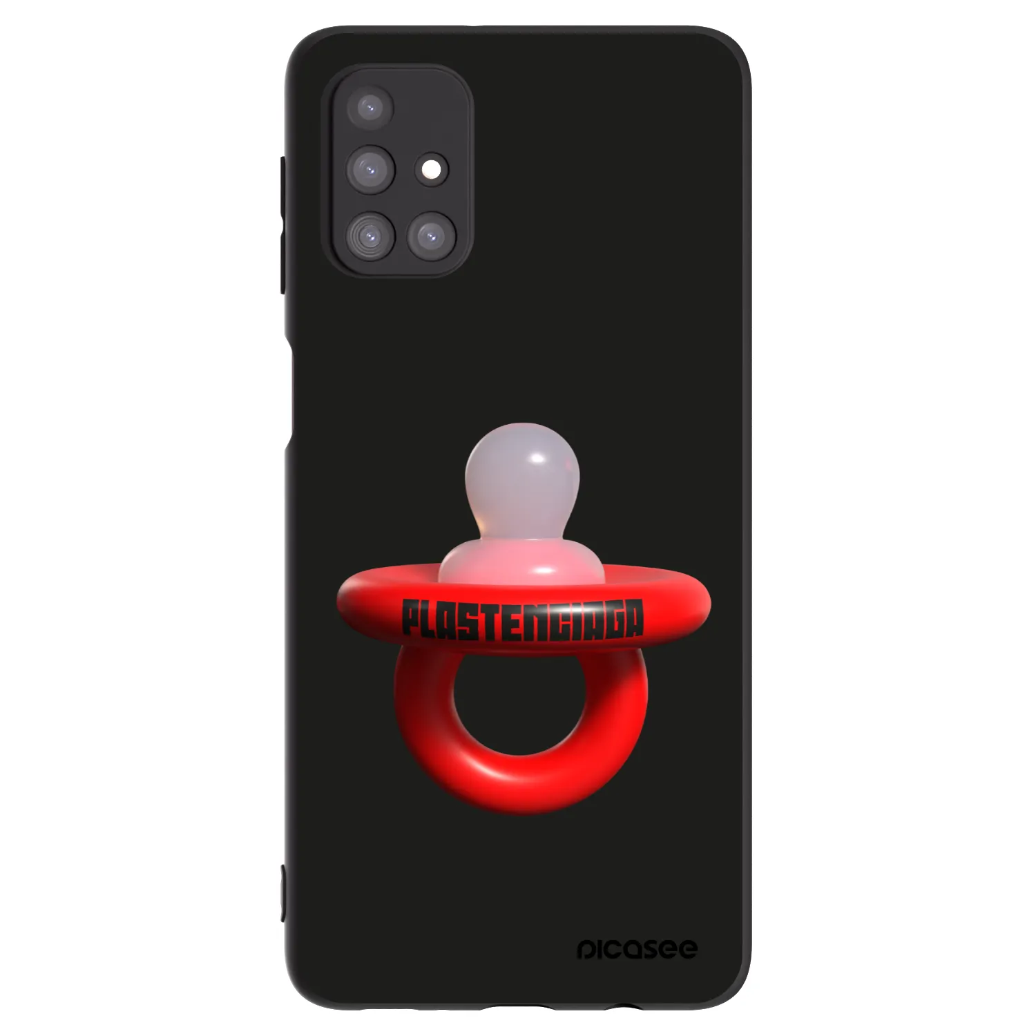 Picasee husă neagră din silicon pentru Samsung Galaxy M31s - Le Dudel