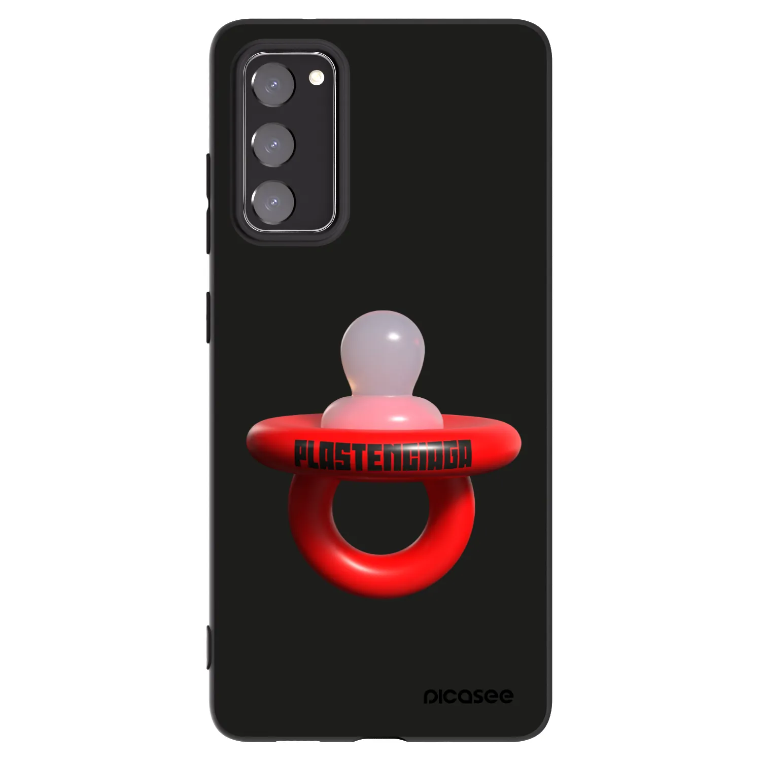 Picasee husă neagră din silicon pentru Samsung Galaxy S20 FE - Le Dudel