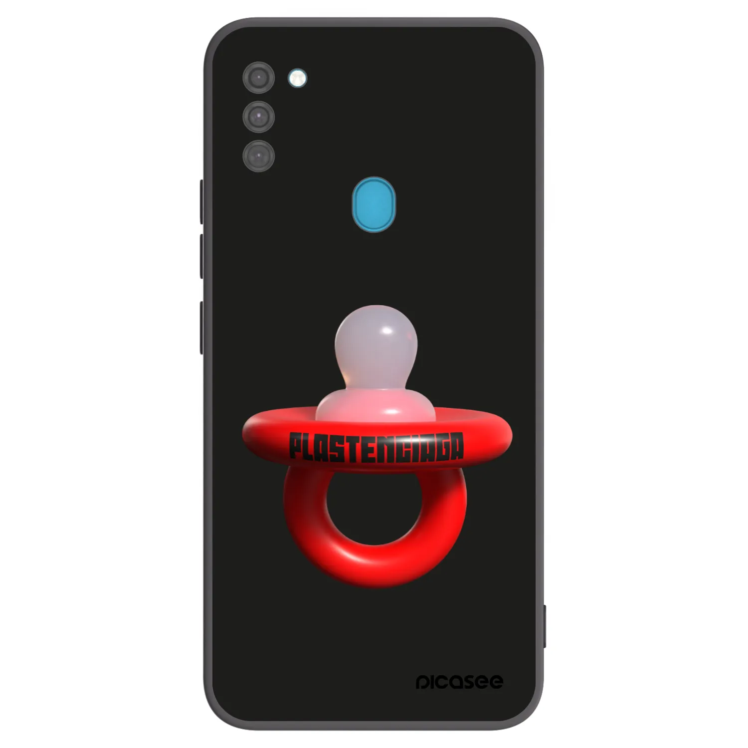 Picasee husă neagră din silicon pentru Samsung Galaxy M11 - Le Dudel