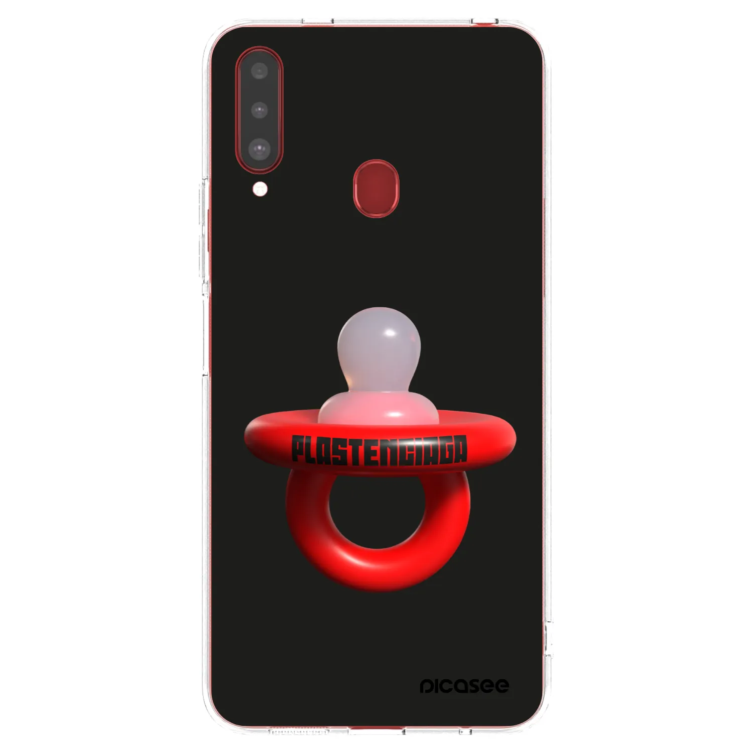 Picasee husă transparentă din silicon pentru Samsung Galaxy A20s - Le Dudel