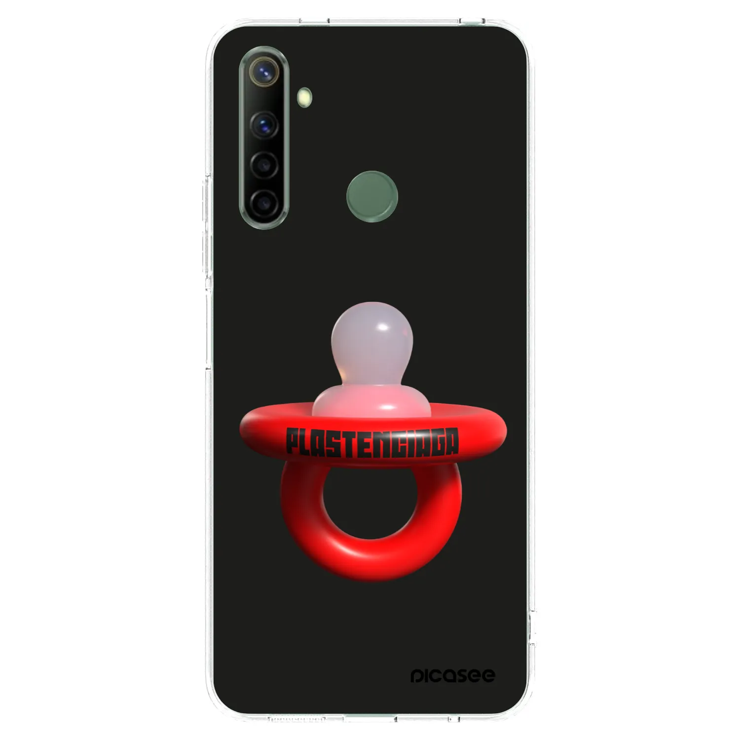 Picasee husă transparentă din silicon pentru Realme 6i - Le Dudel