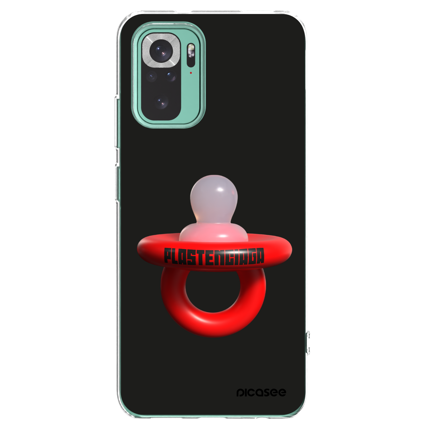 Picasee husă transparentă din silicon pentru Xiaomi Redmi Note 10 Pro - Le Dudel