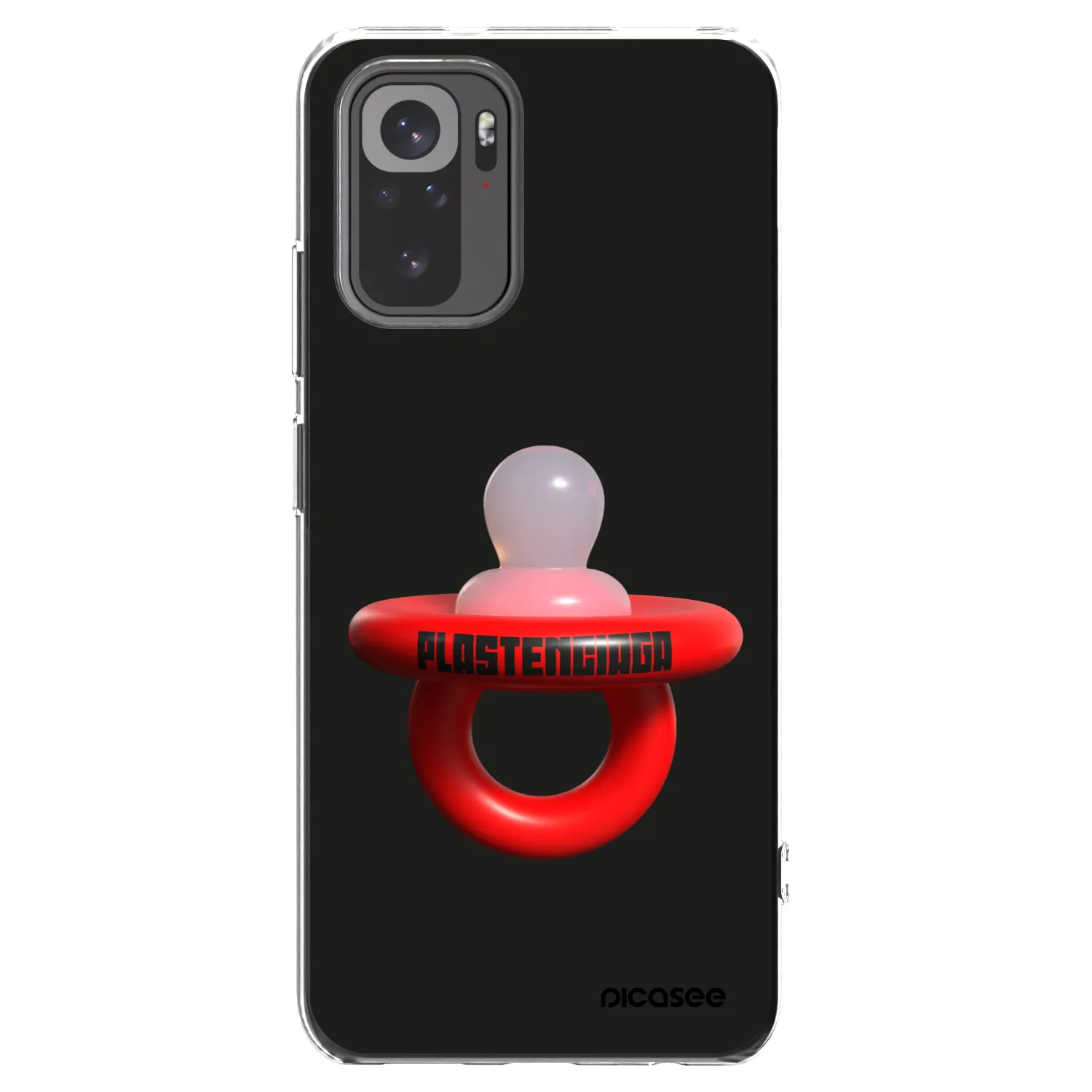 Picasee husă transparentă din silicon pentru Xiaomi Redmi Note 10S - Le Dudel