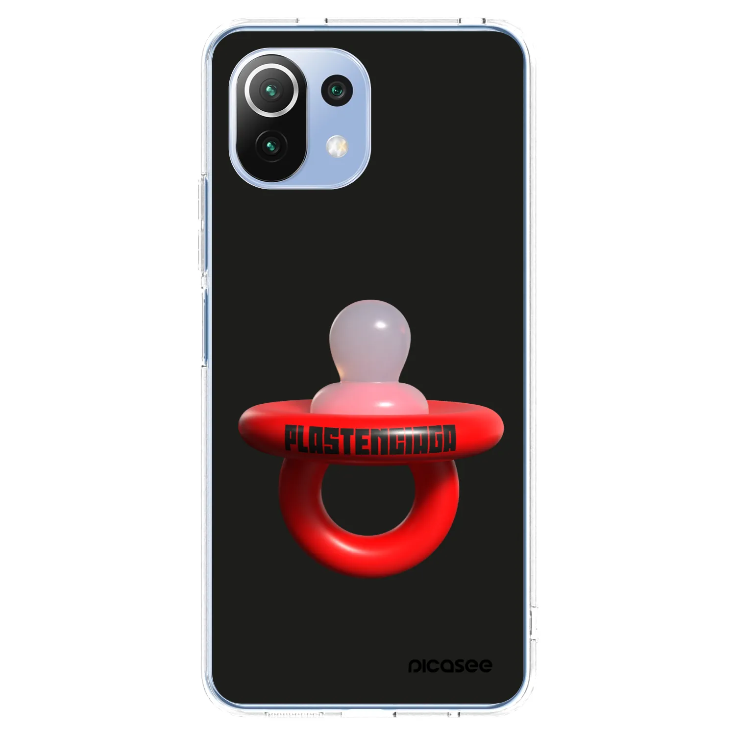 Picasee husă transparentă din silicon pentru Xiaomi Mi 11 Lite - Le Dudel