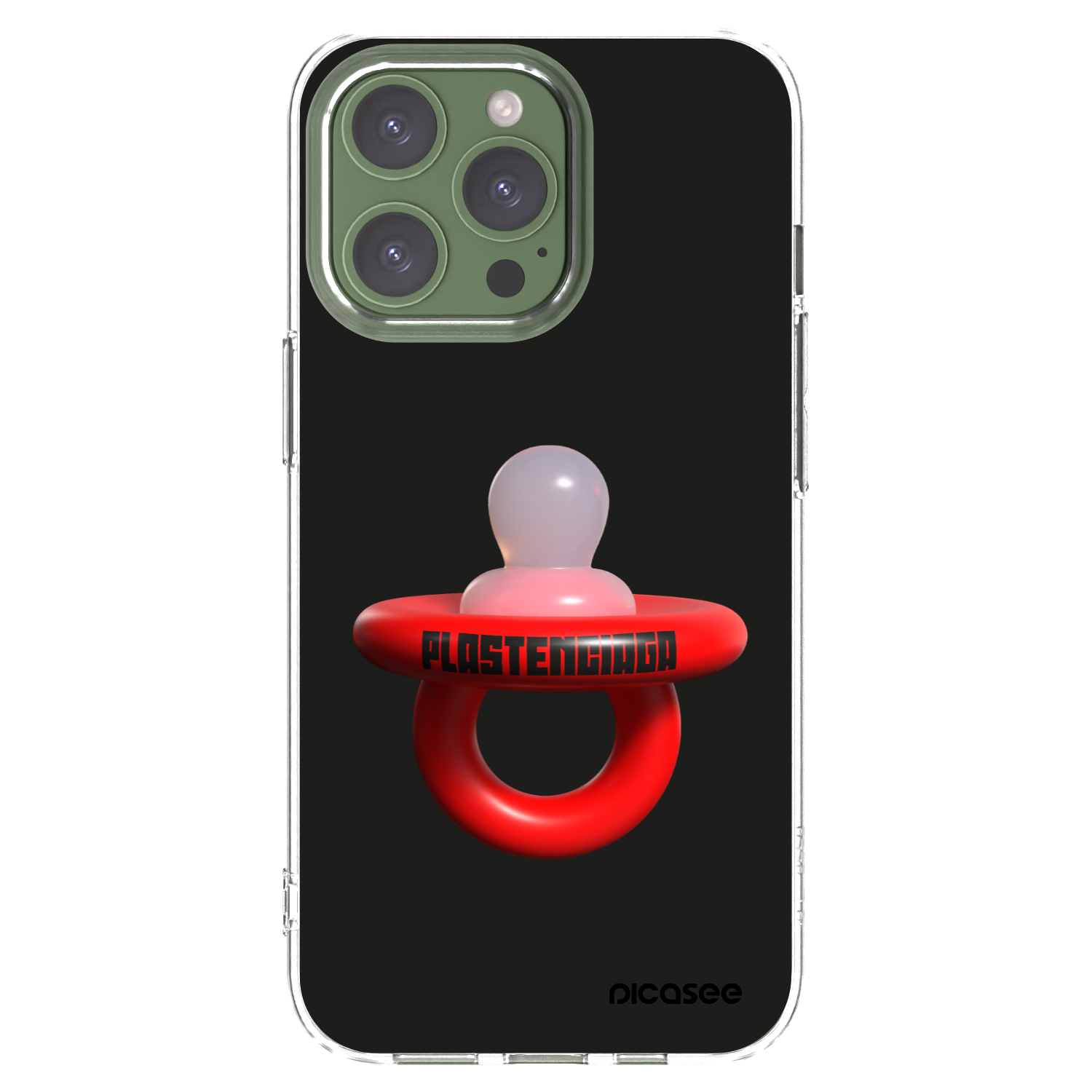 Picasee husă transparentă din silicon pentru Apple iPhone 13 Pro - Le Dudel